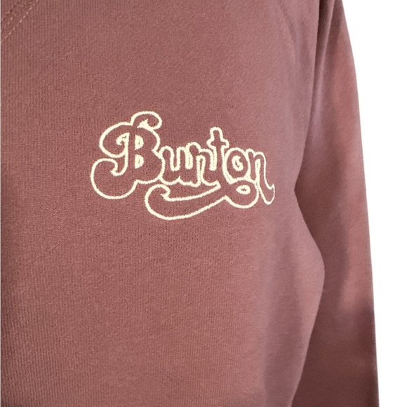 Juniors Burton Dusty Rose Crewneck Sweatshirt - Picture 2 of 3